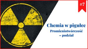 Informacja o filmie z serii Pigułka chemiczna pod tytułem Podział promieniotwórczości.